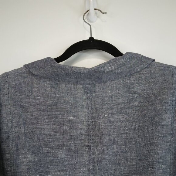 TAHARI Woman Raleigh Jacket Blue and Gray Blazer Size 14  NWT - Picture 11 of 14